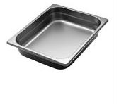Stainless steel Gastronorm pans GN 1/2
