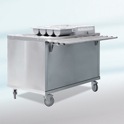 Bain-marie, refrigerated and neutral elements