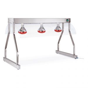 9568T Structure inox avec lampes infrarouges, GN 3/1