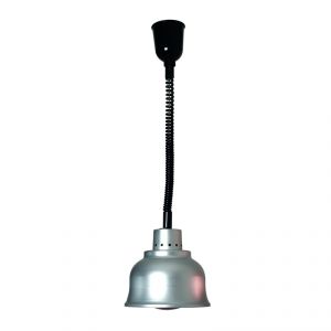 9510A Lampe à suspension, couleur aluminium, hauteur réglable