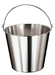 SE-G12 12 liters graduated stainless steel bucket