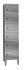 IN-695.06 Multi-compartment filing cabinet in Aisi 304 stainless steel - 6 places