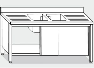 LT1022 Laver Cabinet sur l'acier inoxydable