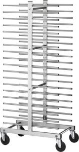 CA1480D Tray rack trolley for bakeries for 40 trays