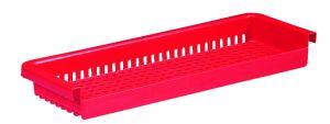 00003556 GRILLE PERFOREE POUR BAIN - ROUGE