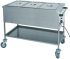 CTS1757 Thermal trolley with dry heating element GN 1x1/1 56x65x85h 