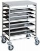 CA1493 Tray rack trolley for bakeries trays 80x60 16 trays 60x40 