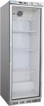G-ER400GSS Refrigerated cabinet 1 glass door - Capacity 350 Lt - Stainless steel frame 