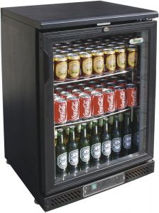 G-BC1PB Présentoir réfrigéré pour boissons de 140 litres avec temp. + 2 / + 8 ° C 
