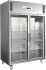 G-GN1410TNG Refrigerated showcase, double door. Ventilated refrigeration