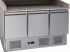 G-S903PZ-FC Comptoir de pizza réfrigéré statique avec cadre en acier inoxydable AISI201