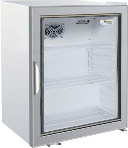G-SC100G Support réfrigérateur professionnel en verre statique 115 lt temp + 2 ° / + 8 ° C - SC100G
