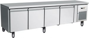 G-UGN4100TN - Banco tavolo refrigerato ventilato per gastronomia, alto 65 cm 