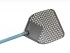 E-32RF Pizza peel in anodized aluminum perforated rectangular 33x 33 cm with handle 150 cm