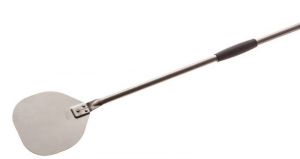 IR-23-120 Stainless steel pizza peel ø 23 cm reinforced with handle 120 cm
