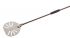 IR-23F-180 Stainless steel pizza peel ø 23 cm reinforced with perforated handle 180 cm