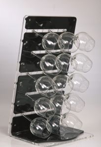 EB00108 Porte-gobelet de comptoir 15 ballon 32,5x37 h68,5 cm