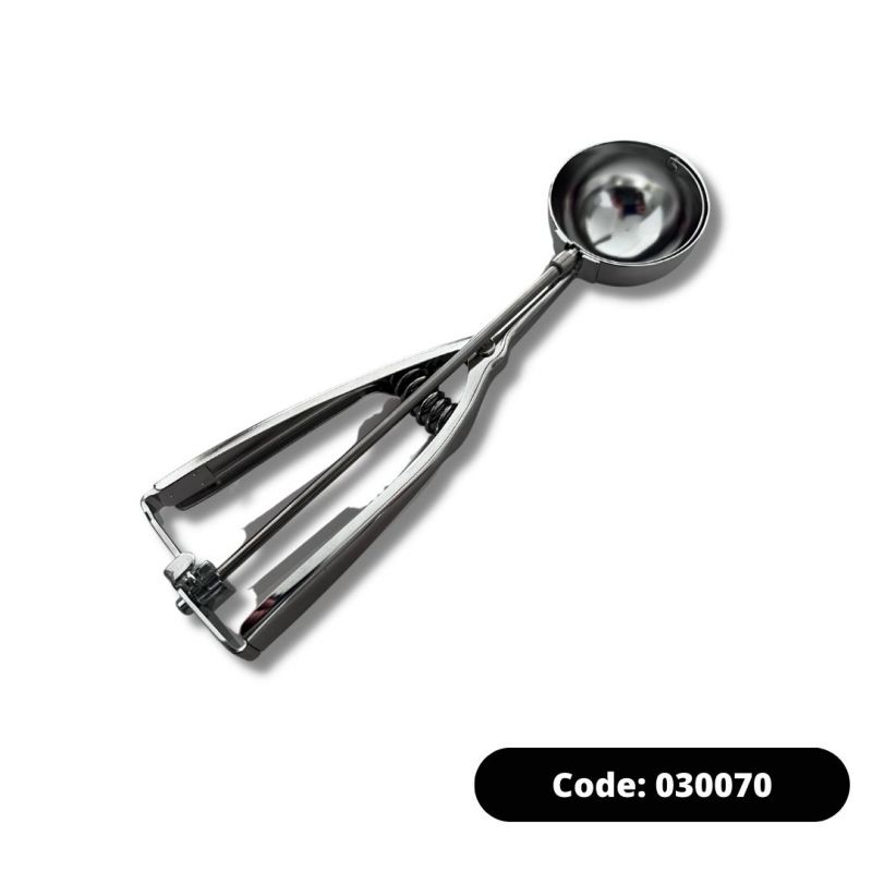 030070 Ice cream scoop in 18/10 stainless steel brand PIAZZA capacity 1/70 l