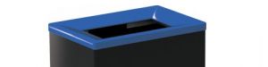 T790435 Blue metal profile for waste paper bin T790402