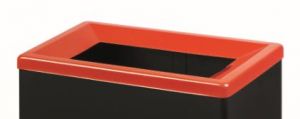 T790437 Red metal profile for waste paper bin T790402