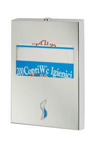 T105050 Distributeur de papier toilette Brilliant en acier inoxydable AISI 304